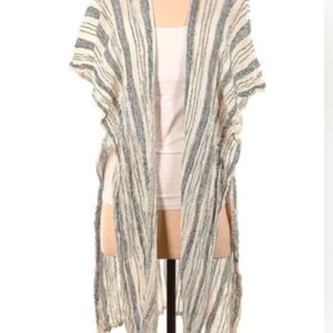 Vince Camuto Boho Cream Kimono